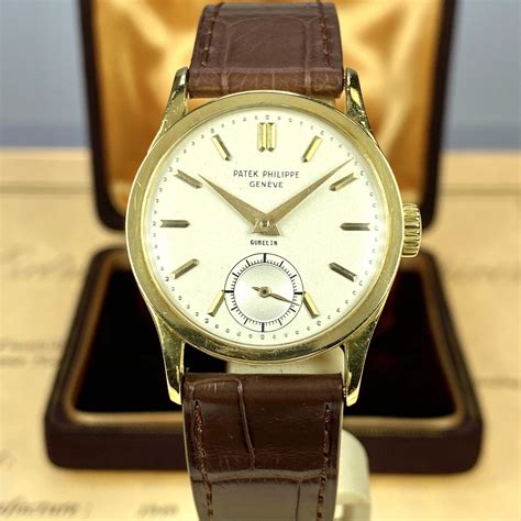 patek philippe calatrava 1949|patek philippe calatrava vintage gold.